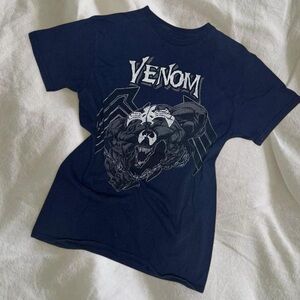 Marvel Venom Navy Blue Short Sleeve Tee